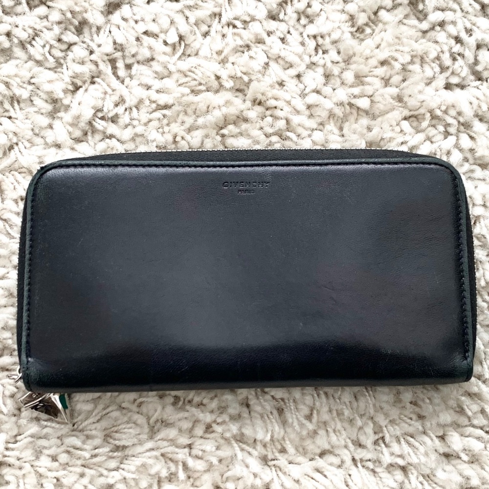 Givenchy Shark Tooth Wallet Black